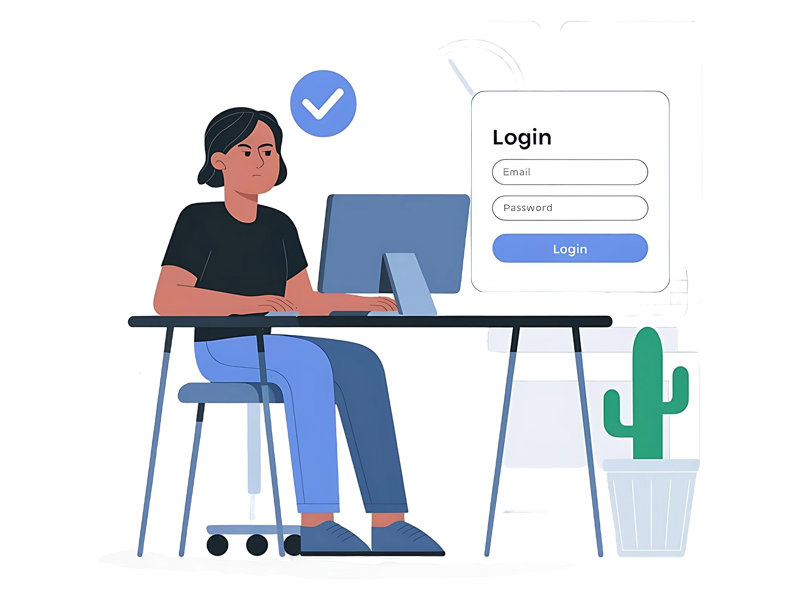 Logging In